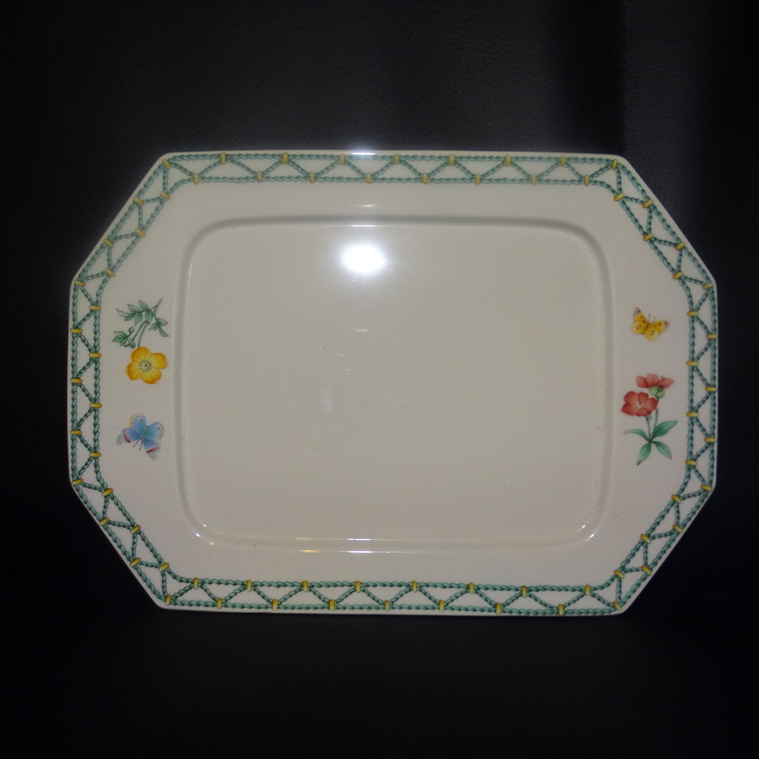 Villeroy & Boch Casa Verde: Butterplatte / Wurstplatte / Platte Villeroy & Boch (7120735764617)