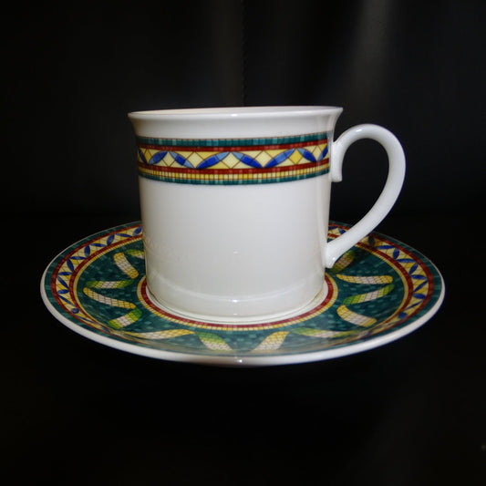 Villeroy & Boch Pergamon: Kaffeetasse / Tasse mit Unterteller - neuwertig Porzellanladen.online (7120763158665)