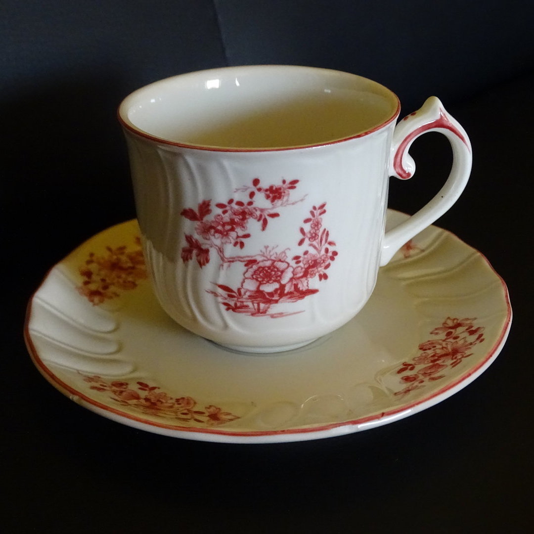 Villeroy & Boch Vieux Bruxelles: Mokkatasse / kleine Tasse mit Unterteller Porzellanladen.online (7120765943945)