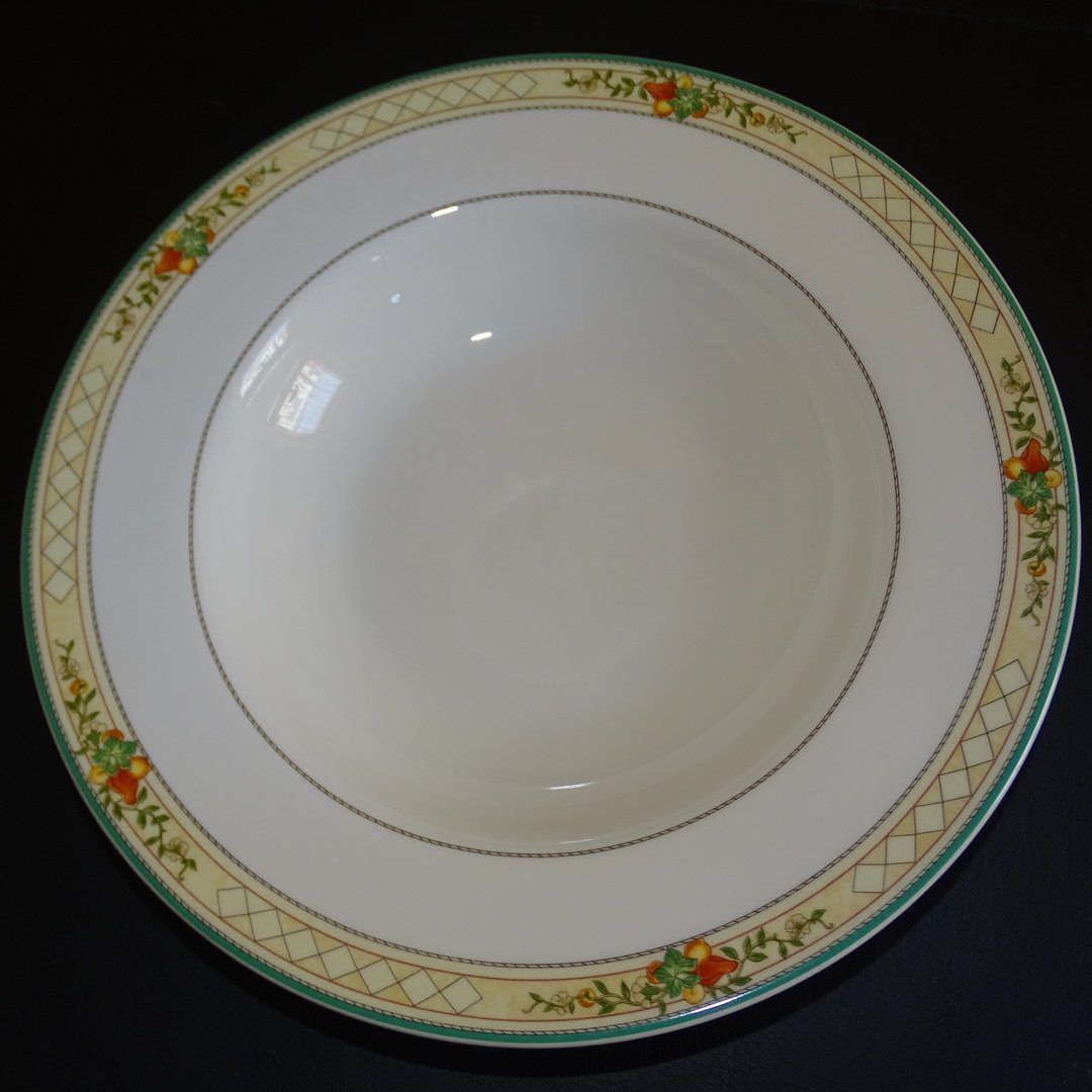 Villeroy & Boch Golden Fruits: Suppenteller / tiefer Teller Porzellanladen.online (7120770793609)