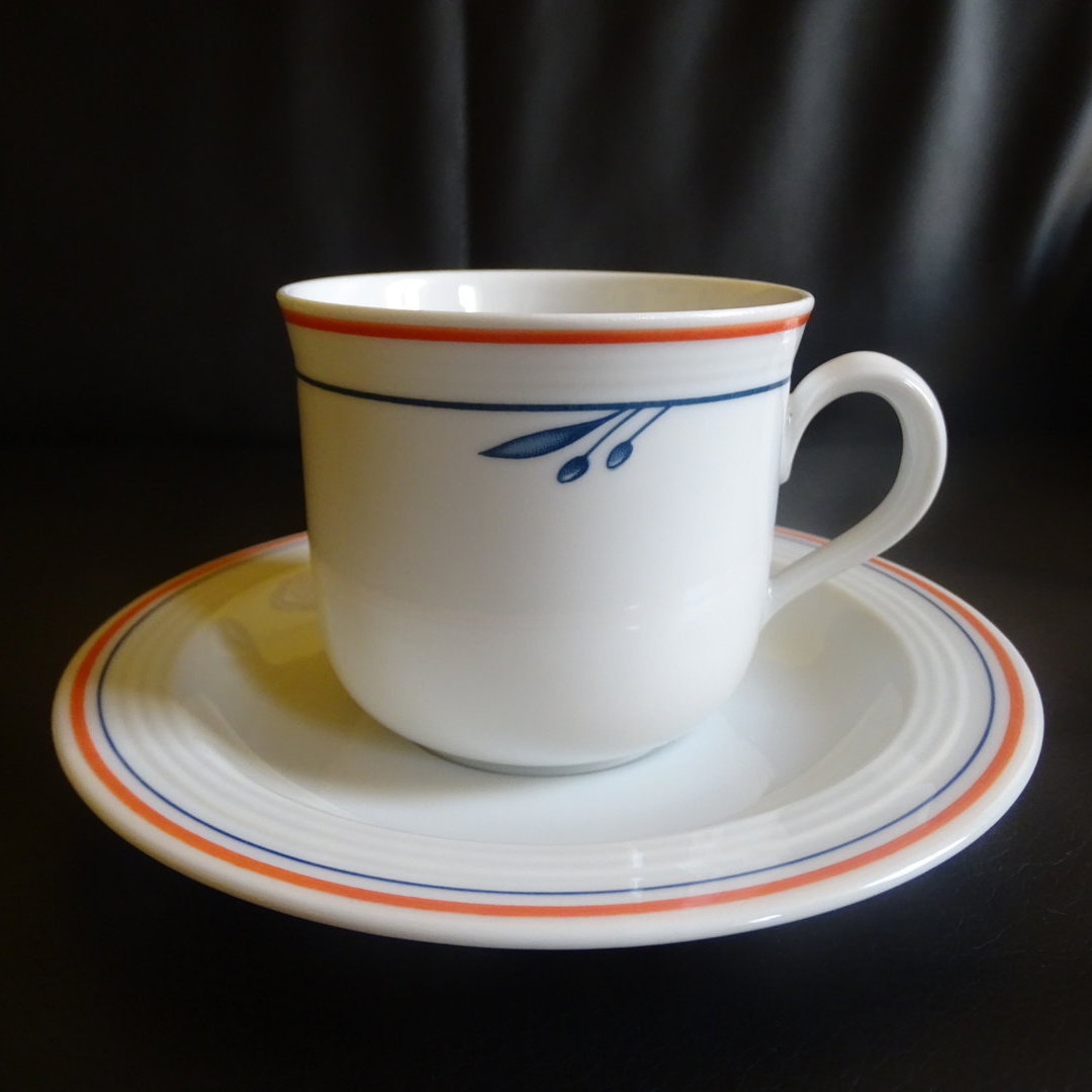 Villeroy & Boch Gallo Design Jardina: Kaffeetasse / Tasse mit Unterteller Porzellanladen.online (7120777085065)