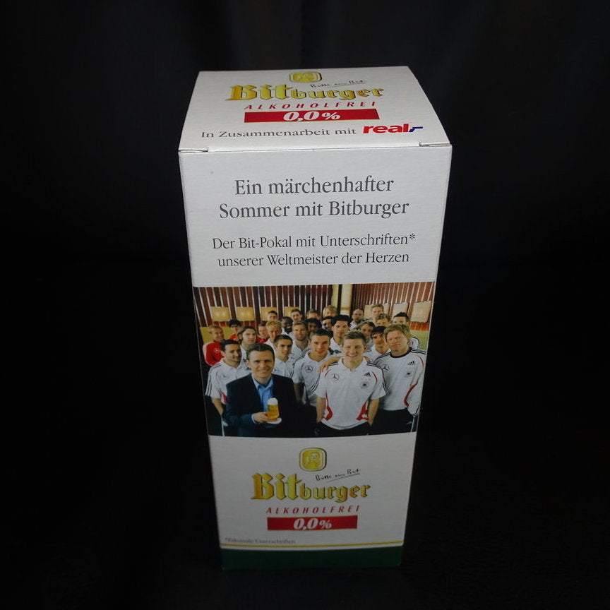 Bitburger Bit-Pokal / Glas mit Unterschriften in Originalverpackung Porzellanladen.online (7120781410441)