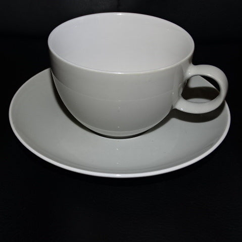 Rosenthal Thomas Sunny Day: Teetasse / Tasse mit Unterteller (Grau) Porzellanladen.online (7120794550409)