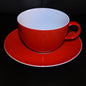 Rosenthal Thomas Sunny Day: Teetasse / Tasse mit Unterteller (rot) Porzellanladen.online (7120794583177)