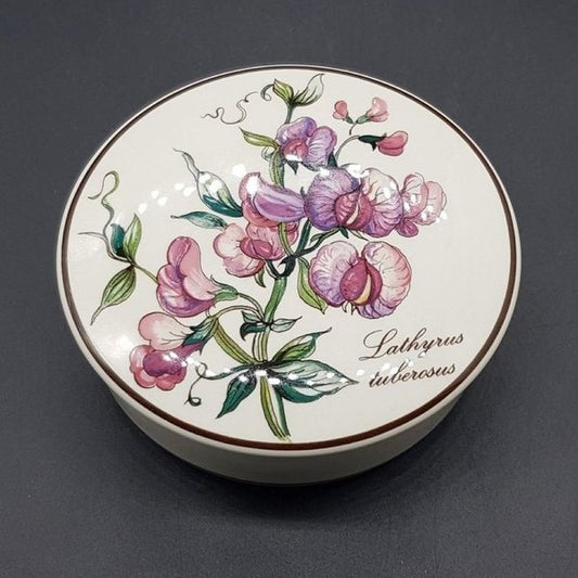 Villeroy & Boch Botanica: Deckeldose 10 cm Lathyrus tuberosus Villeroy & Boch (7120826794121)