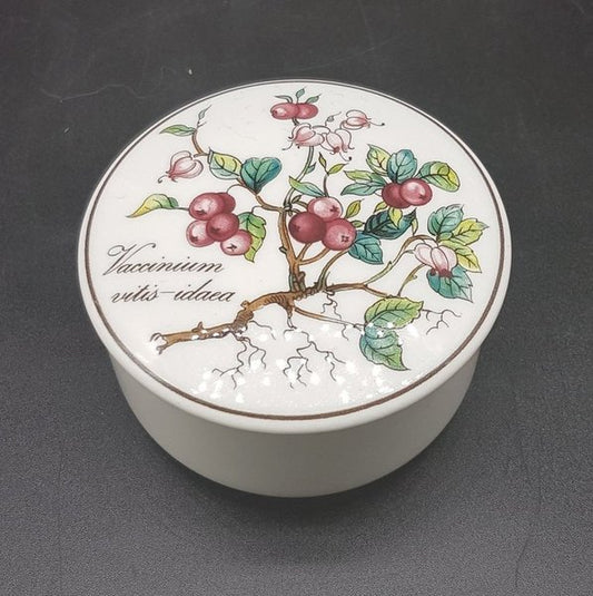 Villeroy & Boch Botanica: Deckeldose 8 cm Vaccinium vitis - idaea Villeroy & Boch (7120826695817)