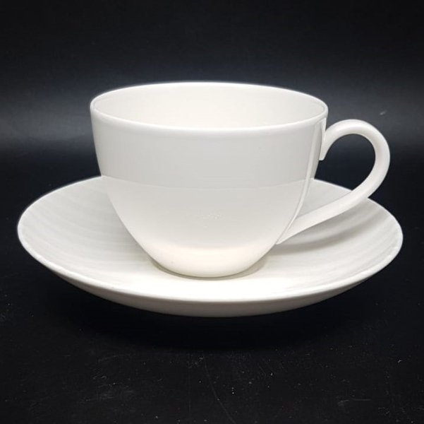 Villeroy & Boch Dune lines: Kaffeetasse / Tasse mit Unterteller Villeroy & Boch (7121030742153)