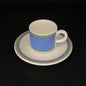 Villeroy & Boch Easy blau / Tipo Viva blue: Mokkatasse / Tasse mit Unterteller Villeroy & Boch (7121101291657)