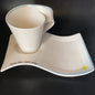 Villeroy & Boch Eufra Limited Edition: Kaffeetasse / Tasse mit Unterteller Villeroy & Boch (7121097293961)