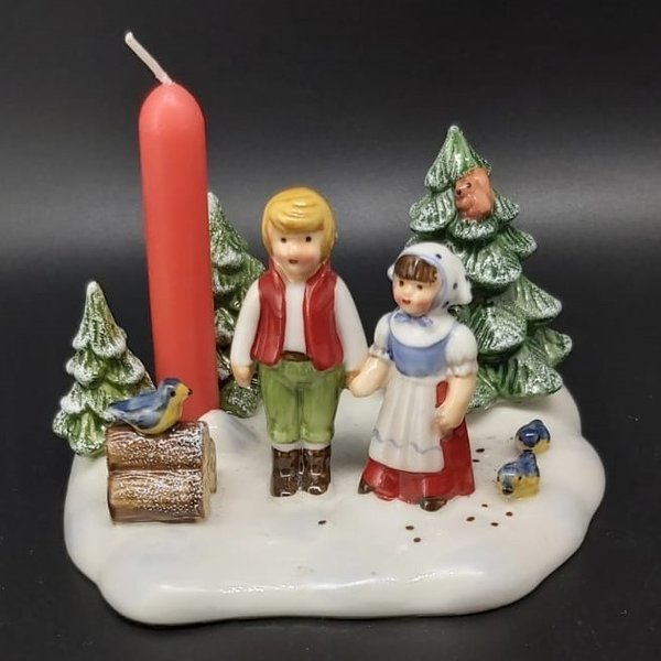 Villeroy & Boch Fairytale Park: Hänsel und Gretel Kerzenständer Villeroy & Boch (7121065083017)