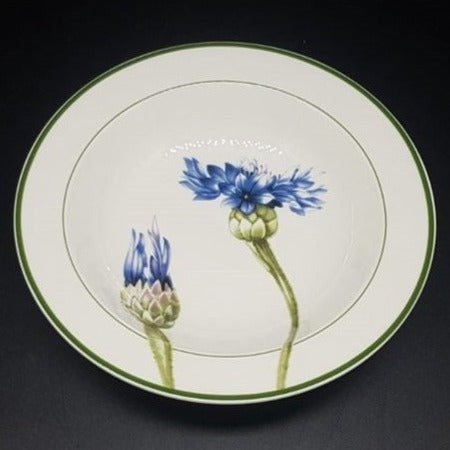 Villeroy & Boch Flora: Salatteller / Salatschale / tiefer Teller - Bleuet Villeroy & Boch (7120726720649)