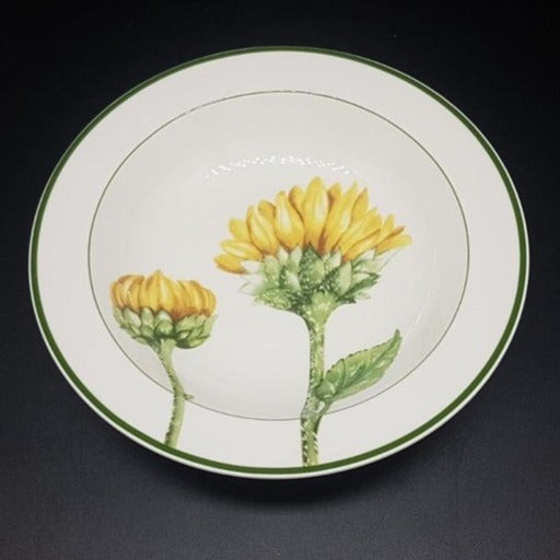 Villeroy & Boch Flora:  Salatteller / Salatschale / tiefer Teller - Tournesol Villeroy & Boch (7120726786185)