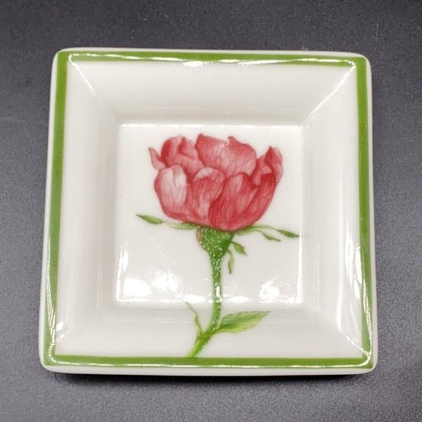 Villeroy & Boch Flora: Schale, quadratisch, Eglantine - ca 9,5 cm Villeroy & Boch (7121062133897)