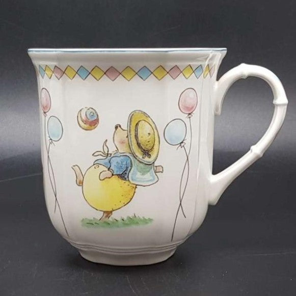 Villeroy & Boch Foxwood Tales: Henkelbecher / Kaffeebecher Luftballons - neu Villeroy & Boch (7121047814281)