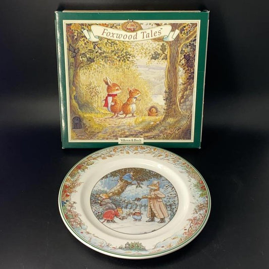 Villeroy & Boch Foxwood Tales: Kuchenteller "Winter" /  Frühstücksteller - OVP Villeroy & Boch (7121094213769)