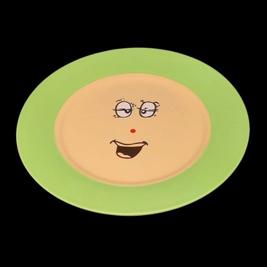Funny Faces: Kuchenteller / Frühstücksteller / Dessertteller hellbraun - neu sonstige (7120756998281)