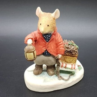 Villeroy & Boch Foxwood Tales Figur Winter at Foxwood: Harvey Mouse - Coming home Villeroy & Boch (7120957702281)