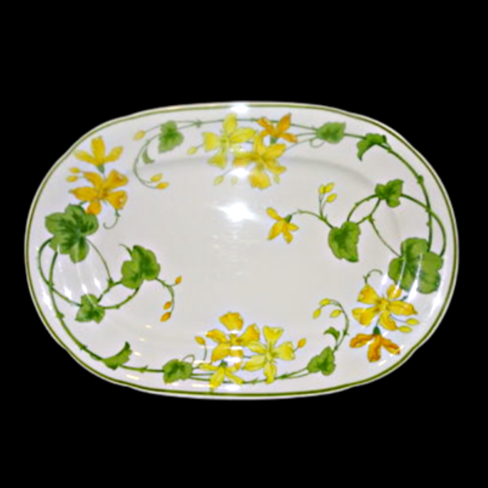 Villeroy & Boch Geranium: Fleischplatte / Platte 33 cm (Unregelmäßigkeit) Villeroy & Boch (7120735502473)