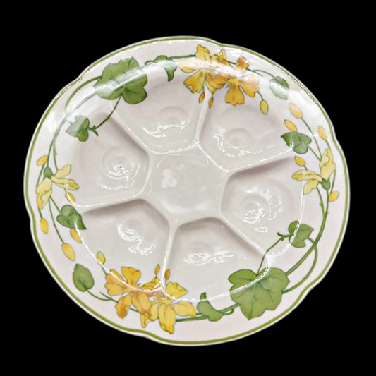 Villeroy & Boch Geranium: Schneckenteller / Teller für Schnecken Villeroy & Boch (7121110728841)