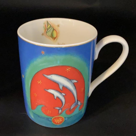 Goebel Song of the Sea: Kaffeebecher / Henkelbecher Goebel (7121099325577)