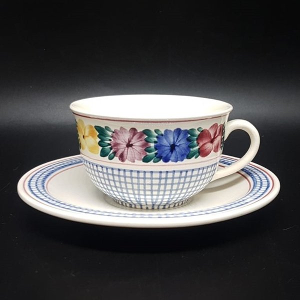 Villeroy & Boch Goslar: Teetasse / Kaffeetasse mit Unterteller Villeroy & Boch (7121018224777)