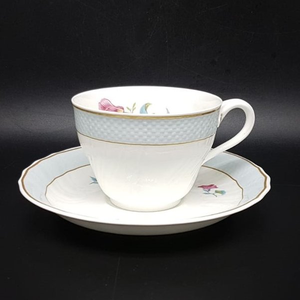 Villeroy & Boch Heinrich Königin Louise: Kaffeetasse / Tasse mit Unterteller Villeroy & Boch (7121014587529)