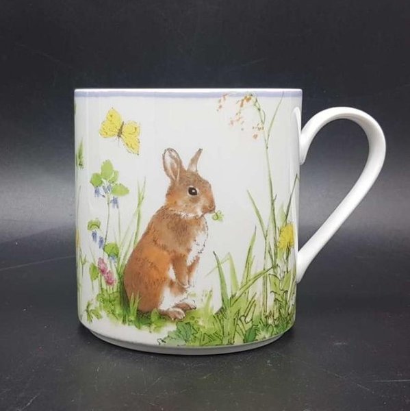 Hutschenreuther: Kaffeebecher / Henkelbecher Hase / Ostern Hutschenreuther (7121052467337)