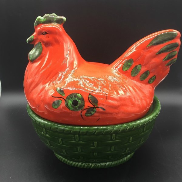 Villeroy & Boch Gallo Piroschka: Eierhuhn groß / Henne - selten Villeroy & Boch (7120935354505)