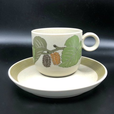 Rosenthal Studio Line Herbstlaub / Beeren: Kaffeetasse / Tasse mit Unterteller Rosenthal (7121000202377)