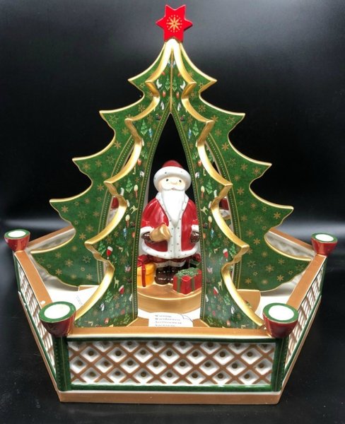 Villeroy & Boch Christmas Toys: Tannenbaum mit Santa - neu und in OVP Villeroy & Boch (7121000956041)