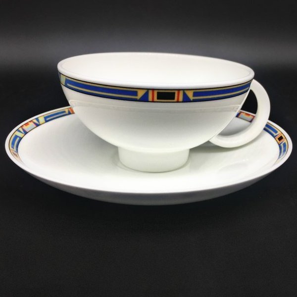 Villeroy & Boch Bari: Teetasse / Tasse mit Unterteller Villeroy & Boch (7120948002953)