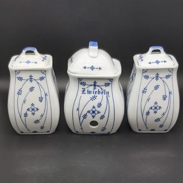 Strohblume Indisch blau: 3 Vorratsdosen Villeroy & Boch (7121039097993)