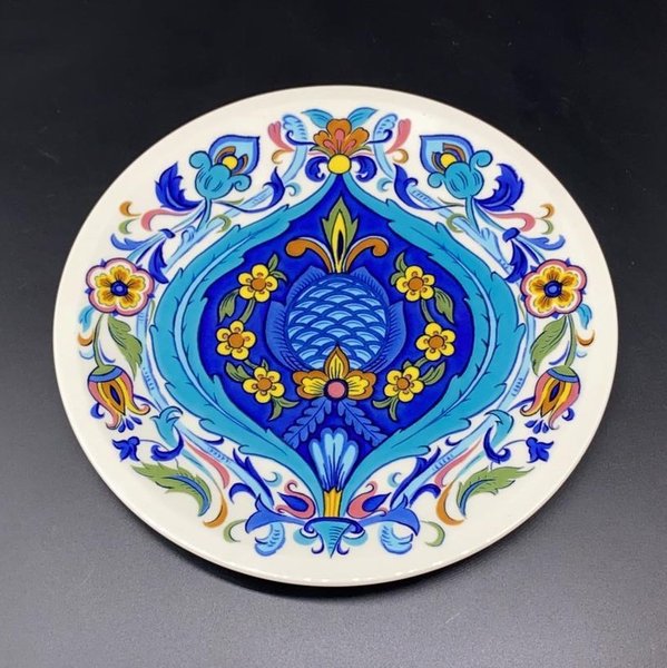 Villeroy & Boch Izmir 1973 (alt): Kuchenteller / Frühstücksteller Volldekor - neu Villeroy & Boch (7121061970057)