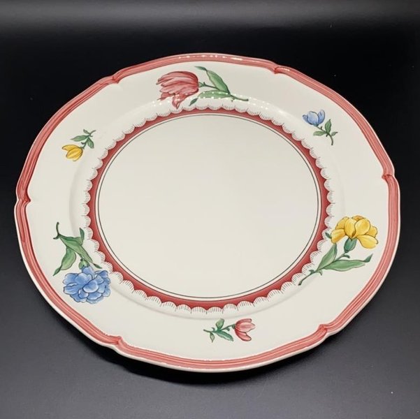 Villeroy & Boch Jardin d'Alsace Fleur: Tortenplatte / Kuchenplatte, rund Villeroy & Boch (7121064657033)