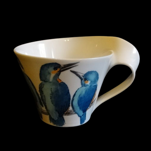 Villeroy & Boch New Wave: Kaffeetasse / Tasse Eisvogel Porzellanladen.online (7120797696137)