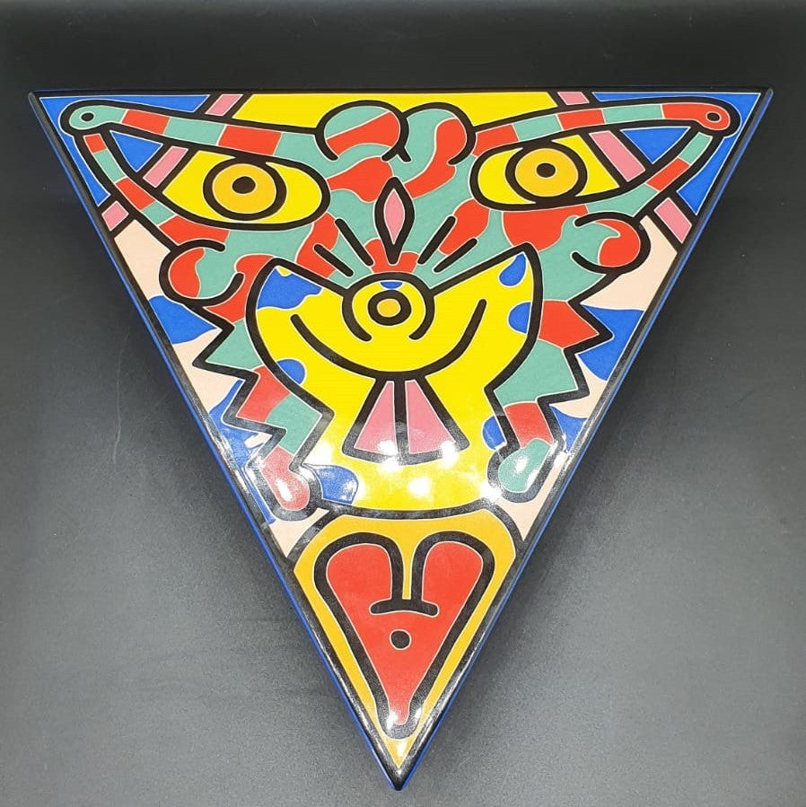 Villeroy & Boch Keith Haring: Box / Deckeldose, dreieckig, TriBeCa - mit Zertifikat Villeroy & Boch (7120816636041)