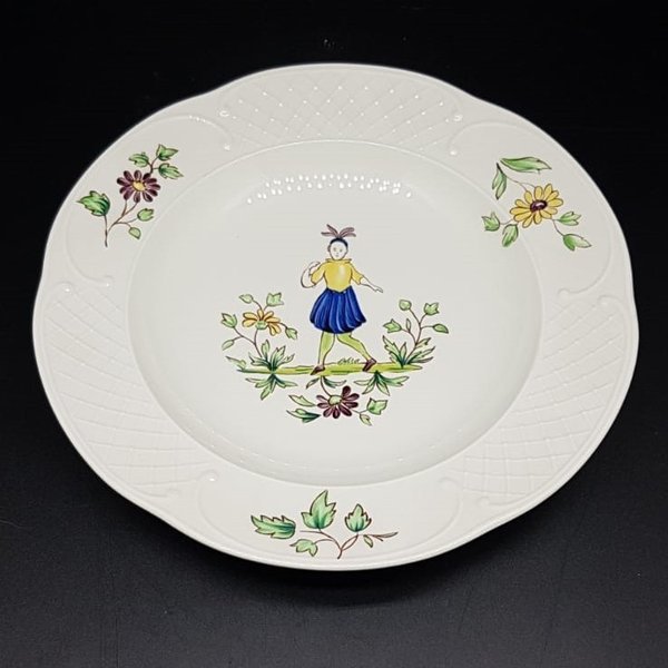 Villeroy & Boch "Mädchen" (Form Redoute): Suppenteller / tiefer Teller Villeroy & Boch (7121033134217)