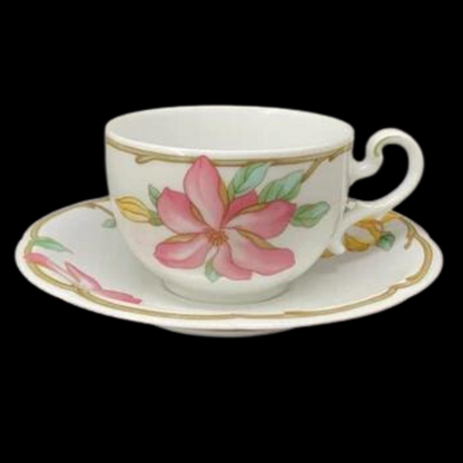 Villeroy & Boch Heinrich Magnolia: Kaffeetasse / Tasse mit Unterteller (7121059152009)