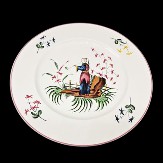 Villeroy & Boch Mandarin (Au chinois): Speiseteller / flacher Teller mit Fehler Villeroy & Boch (7120926900361)