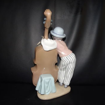 Lladró - spanische Porzellanfigur: Mann mit Cello - neu Lladró (7120894918793)