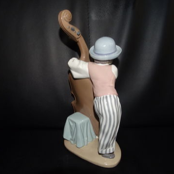 Lladró - spanische Porzellanfigur: Mann mit Cello - neu Lladró (7120894918793)