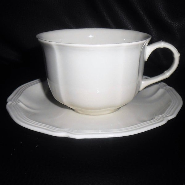 Villeroy & Boch Manoir: Jumbotasse / Cappuccinotasse mit Unterteller Villeroy & Boch (7120848257161)