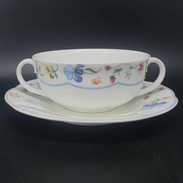 Villeroy & Boch Mariposa: Suppentasse mit Unterteller Villeroy & Boch (7121049452681)