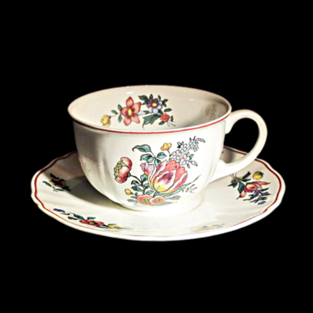 Villeroy & Boch Mettlach Alsace: Jumbotasse / Tasse XXL mit Unterteller Porzellanladen.online (7120747102345)