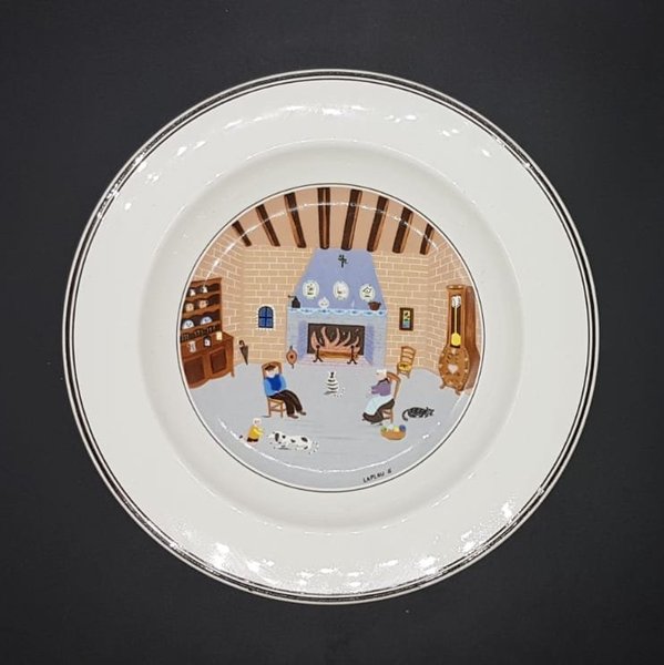 Villeroy & Boch Naif: Suppenteller / tiefer Teller - Kamin Villeroy & Boch (7120975003785)