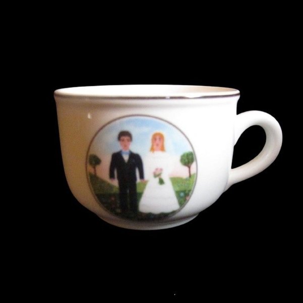 Villeroy & Boch Naif Wedding: Tasse / Teetasse / Kaffeetasse - Hochzeit Villeroy & Boch (7120739369097)