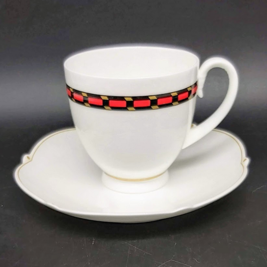 Villeroy & Boch Paloma Picasso Castellon: Kaffeetasse / Tasse mit Unterteller Villeroy & Boch (7120751984777)