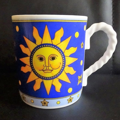 Villeroy & Boch Paloma Picasso Sun, Moon and Stars: Henkelbecher blau - neu Villeroy & Boch (7120762634377)