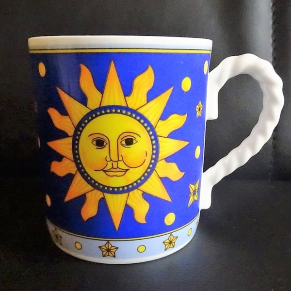 Villeroy & Boch Paloma Picasso Sun, Moon and Stars: Henkelbecher blau Villeroy & Boch (7120762798217)