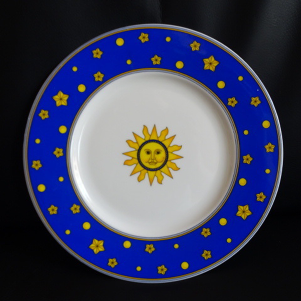 Villeroy & Boch Sun, Moon and Stars: Kuchenteller / Frühstücksteller (blau) Villeroy & Boch (7120882729097)